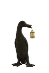 Light & Living Tafellamp Duck Zwart 48,5cm