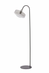 Light & Living Vloerlamp Solna Mat Zwart 160cm