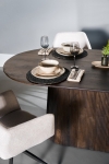 Eettafel Mokka Donkerbruin 200cm - Giga Meubel