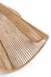 Light & Living Lampenkap Fodara Drum Wave Jute Naturel Ø53cm