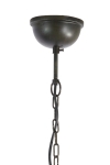 Light & Living Hanglamp Haranka Mangohout Chocolade Bruin Ø38cm