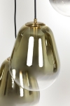 Light & Living Hanglamp Maeve 7-Lichts Glas Goud 100cm