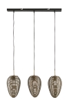 Light & Living Hanglamp Yaelle 3-Lichts Antiek Brons 80cm