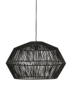 Light & Living Hanglamp Deya Mat Zwart Ø49cm