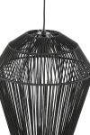 Light & Living Hanglamp Deya Mat Zwart Ø38cm