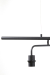 Light & Living Armatuur Edisa 6-Lichts Mat Zwart 160cm