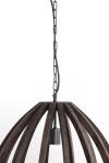 Light & Living Hanglamp Barsia Mangohout Donkerbruin Ø40cm