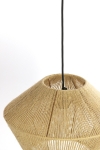 Light & Living Hanglamp Fugia Jute Licht Groen Ø40cm