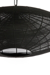 Light & Living Hanglamp Bahoto Mat Zwart Ø60cm