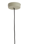 Light & Living Hanglamp Elimo Mat Lichtgrijs Ø40cm