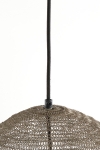 Light & Living Hanglamp Nikki Gaas Taupe Ø45cm