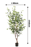 PrettyPlants Kunstboom Eucalyptus 140cm