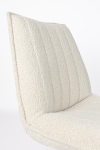 Fauteuil Jax Off Wit Bouclé - Giga Meubel