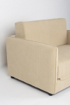 Loveseat Slaapbank Jopie Ribcord Beige - Giga Meubel