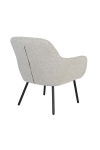 Fauteuil Dude Bouclé Beige - Giga Meubel