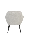 Fauteuil Dude Bouclé Beige - Giga Meubel