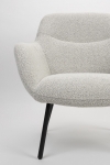 Fauteuil Dude Bouclé Beige - Giga Meubel