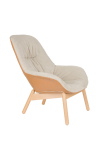 Fauteuil Duke Beige/Naturel - Giga Meubel