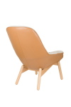 Fauteuil Duke Beige/Naturel - Giga Meubel