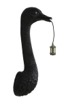 Light & Living Wandlamp Ostrich Mat Zwart 72cm