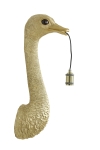 Light & Living Wandlamp Ostrich Goud 72cm