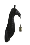 Light & Living Wandlamp Giraffe Mat Zwart 61cm