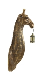 Light & Living Wandlamp Giraffe Antiek Brons 61cm