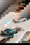 Eetkamertafel Porto Naturel Eiken 220x105cm - Giga Meubel