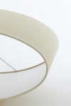 Light & Living Lampenkap Sendai Ovaal Zand 38x17x28cm