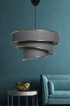 Hanglamp Couper Antraciet Goud