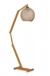 Vloerlamp Beehive Jute Ecru