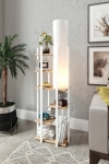 Vloerlamp Vogue MDF Wit Naturel