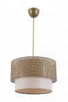 Hanglamp Coral Metaal Beige Crème