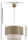 Hanglamp Coral Metaal Beige Crème