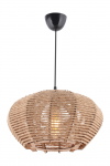 Hanglamp Jute Ellipse Bruin