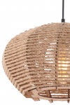 Hanglamp Jute Ellipse Bruin