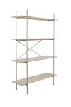 Wandkast Cabinet Marcio Beige - Giga Meubel