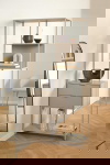 Boekenkast Varven Melamine Grijs Met Lades 185cm - Giga Living