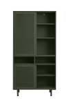 Kast Veep Olijfgroen Metaal 180cm- Giga Living