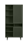 Kast Veep Olijfgroen Metaal 180cm- Giga Living