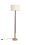 Dutchbone Vloerlamp Jackson Travertin Beige