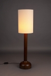 Dutchbone Vloerlamp Jones Rubberhout Beige