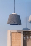 Hanglamp Yumi Katoen Blauw - Giga Meubel