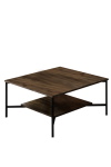 Salontafel Black Line Walnoot