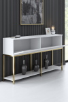 Dressoir Lord Wit/Goud 150cm