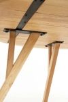 Light & Living Eettafel Quenza Mangohout Naturel Ø140cm