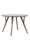 Light & Living Eettafel Quenza Acaciahout Donkerbruin Ø140cm