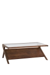 Light & Living Salontafel Yuki Acaciahout & Glas 112cm