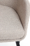 Light & Living Eetkamerstoel Leone Bouclé Taupe