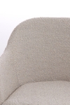 Light & Living Eetkamerstoel Leone Bouclé Taupe